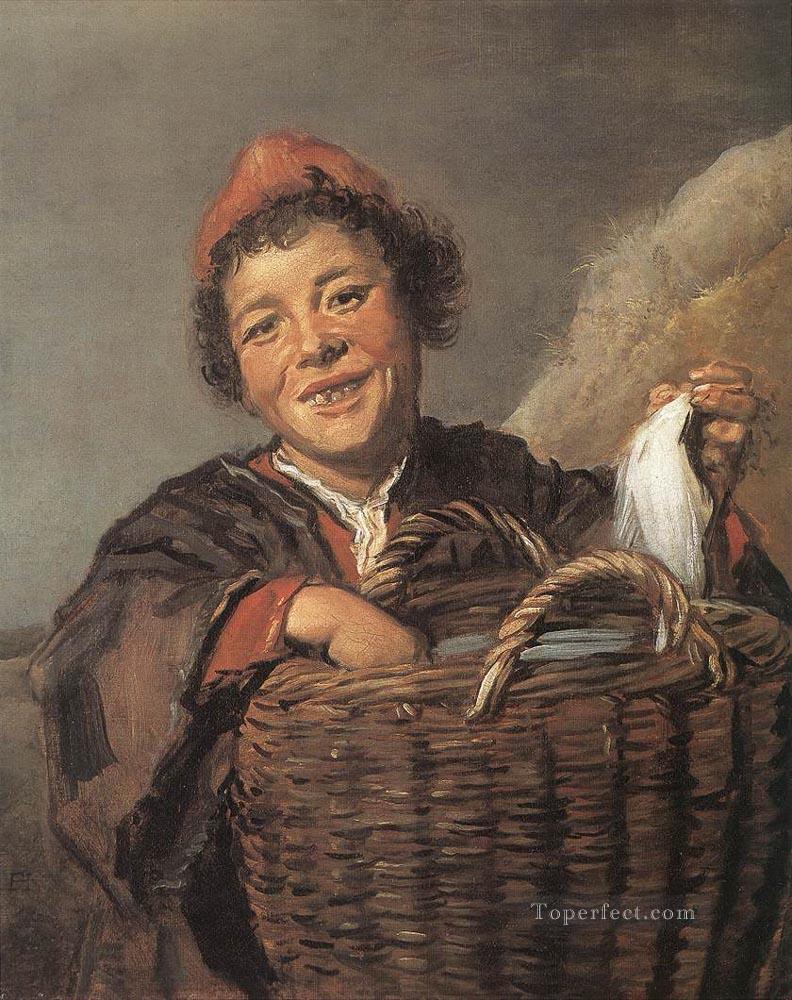 Fisher Boy portrait Dutch Golden Age Frans Hals Oil Paintings